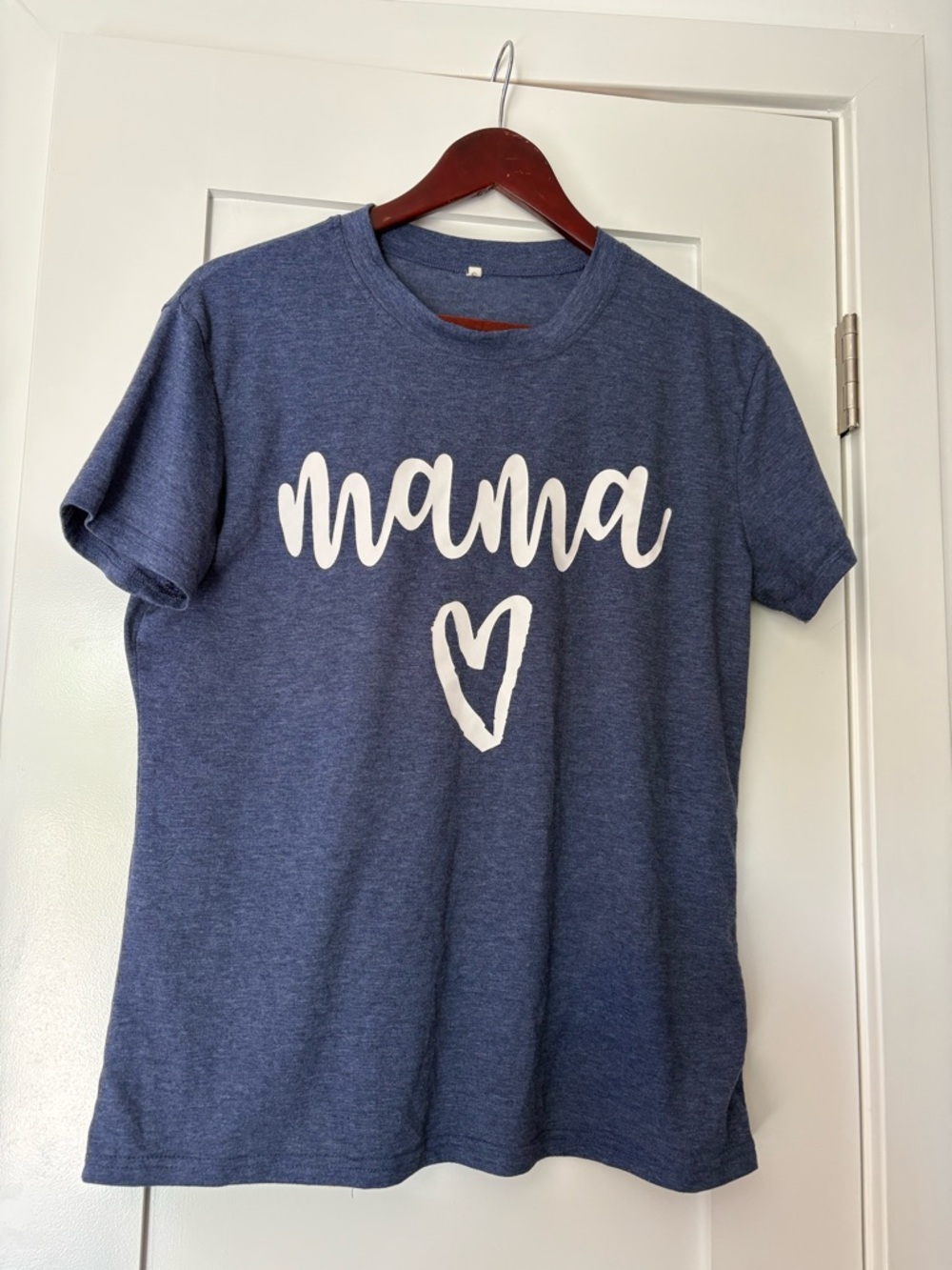 Mama Graphic Tee - Blue